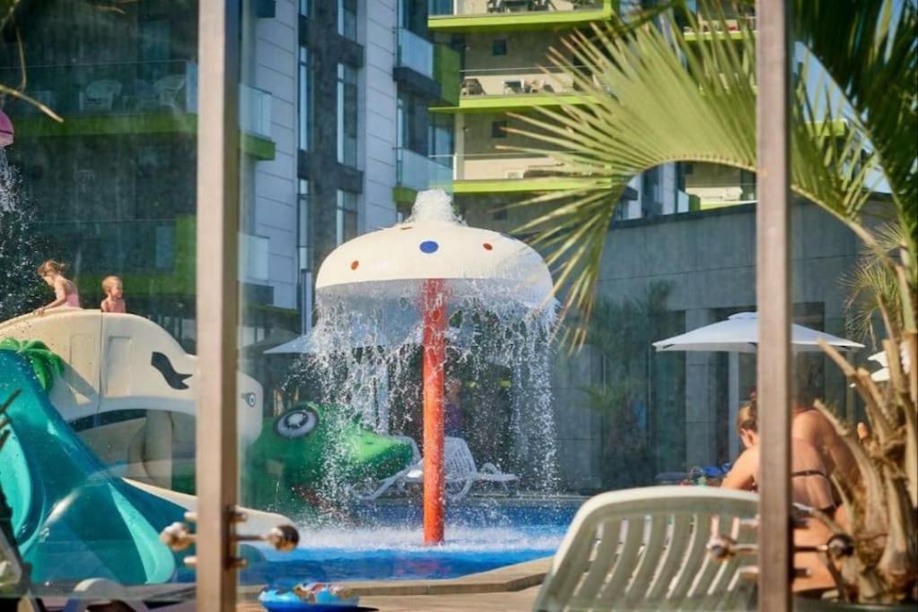 Alezzy Beach Apartament Prima Linie La Mare Нэводари Экстерьер фото